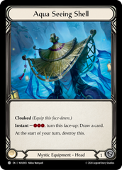 Aqua Seeing Shell - Flesh and Blood TCG - MoxLand