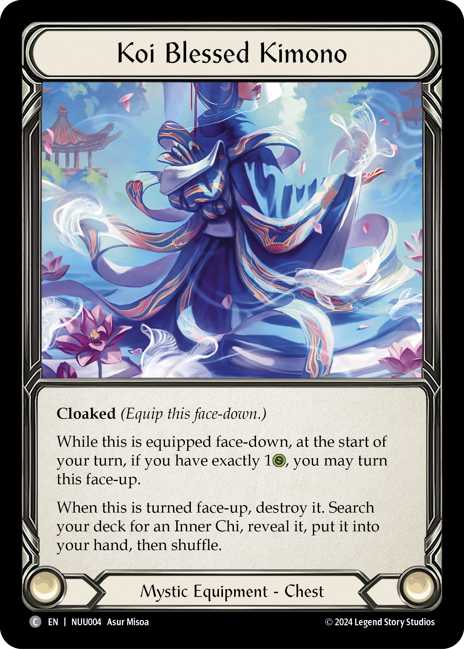 Koi Blessed Kimono - Flesh and Blood TCG - MoxLand