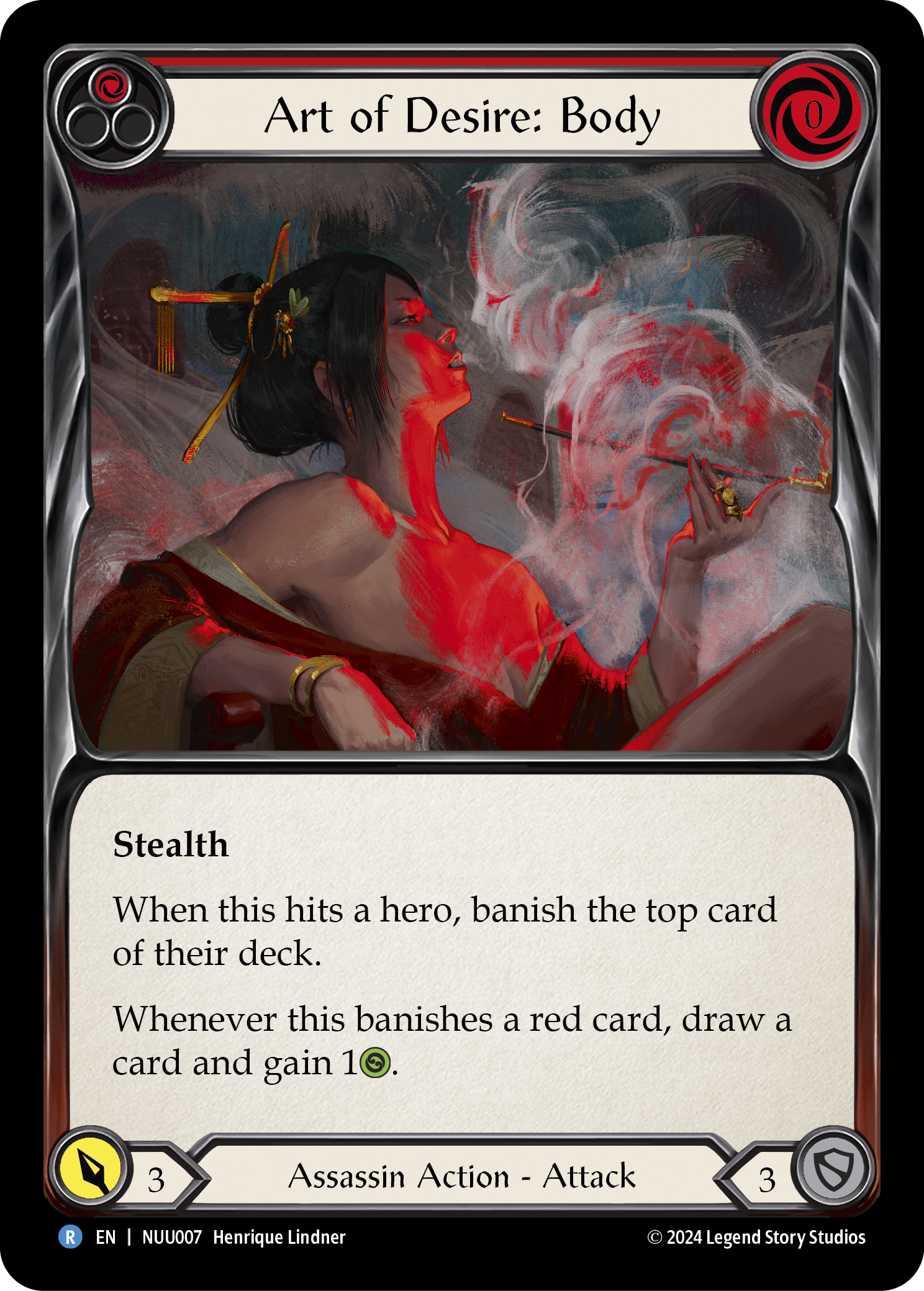 Art of Desire: Body (Red) - Flesh and Blood TCG - MoxLand