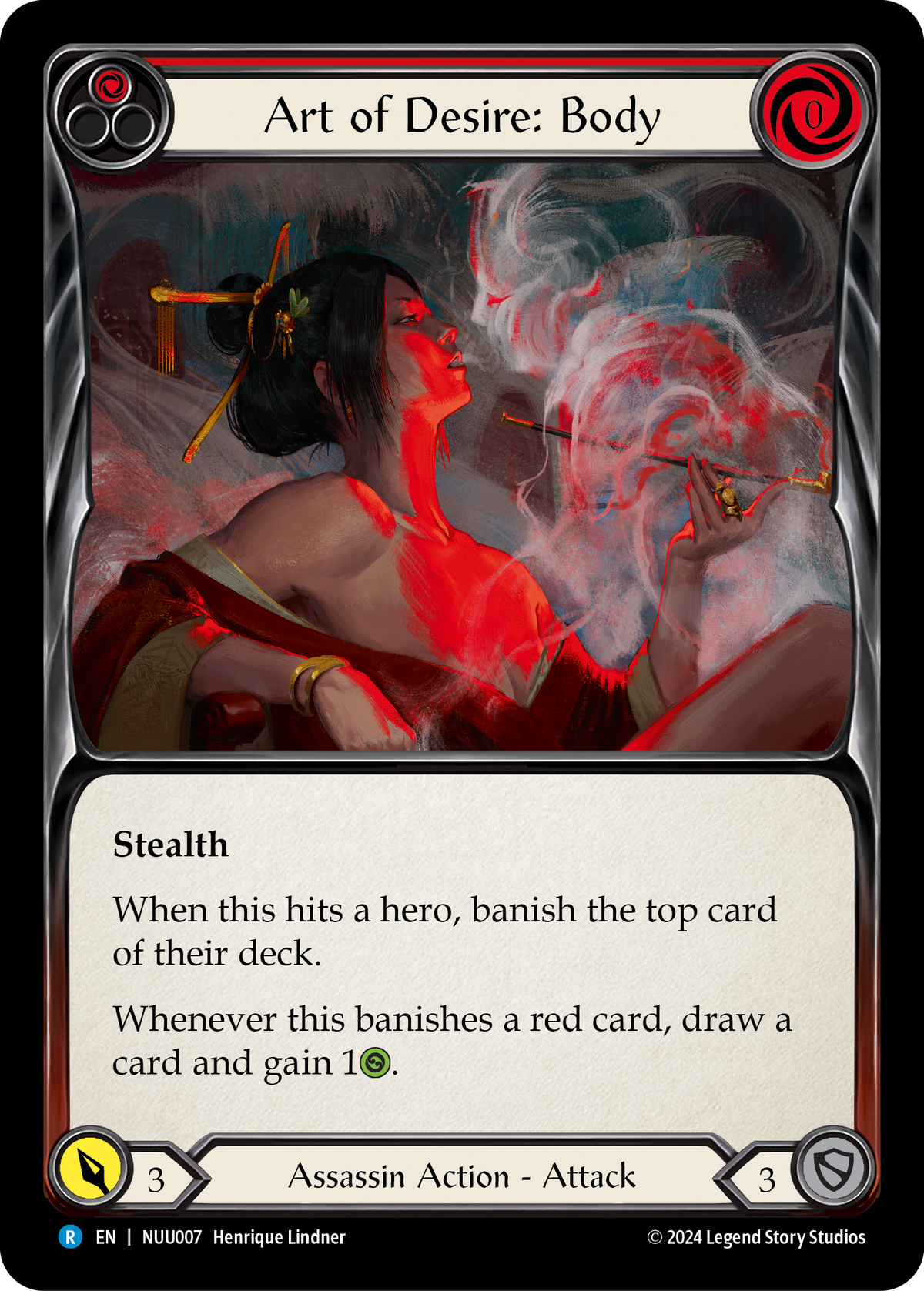 Art of Desire: Body (Red) - Flesh and Blood TCG - MoxLand