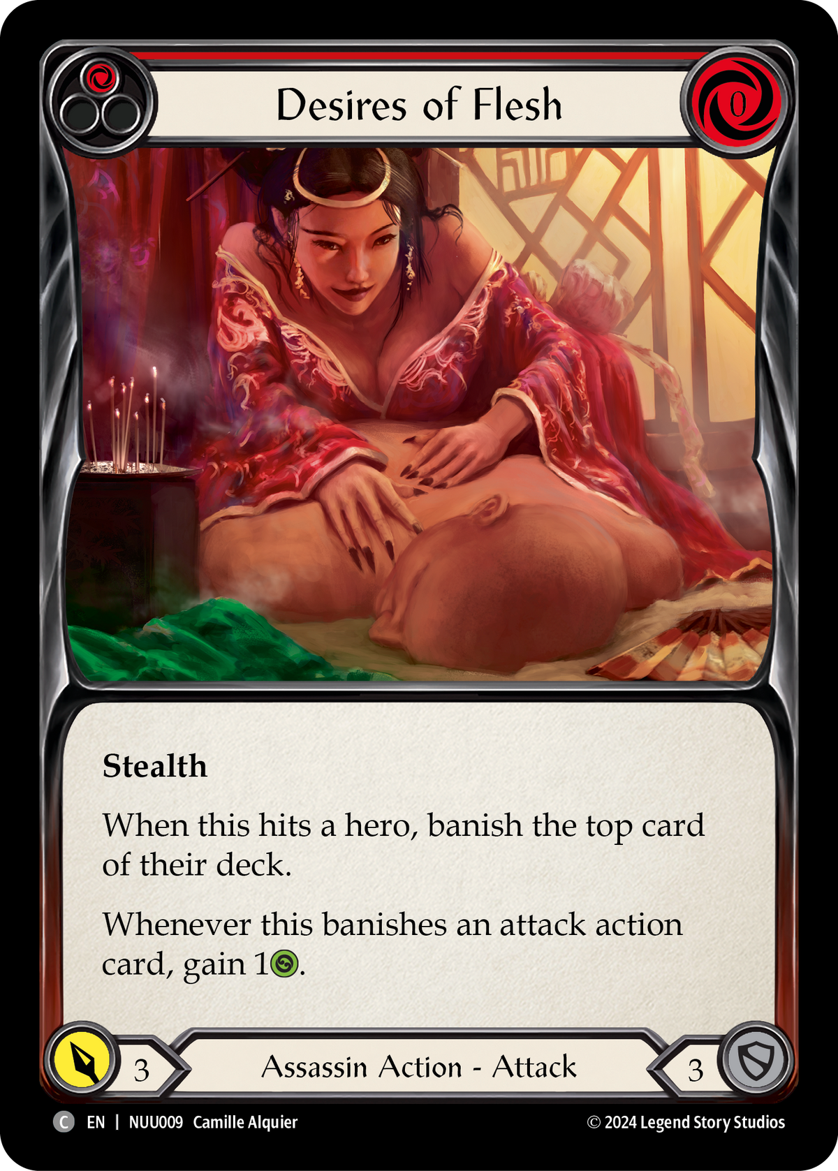 Desires of Flesh (Red) - Flesh and Blood TCG - MoxLand