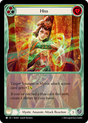 Hiss (Yellow) - Flesh and Blood TCG - MoxLand