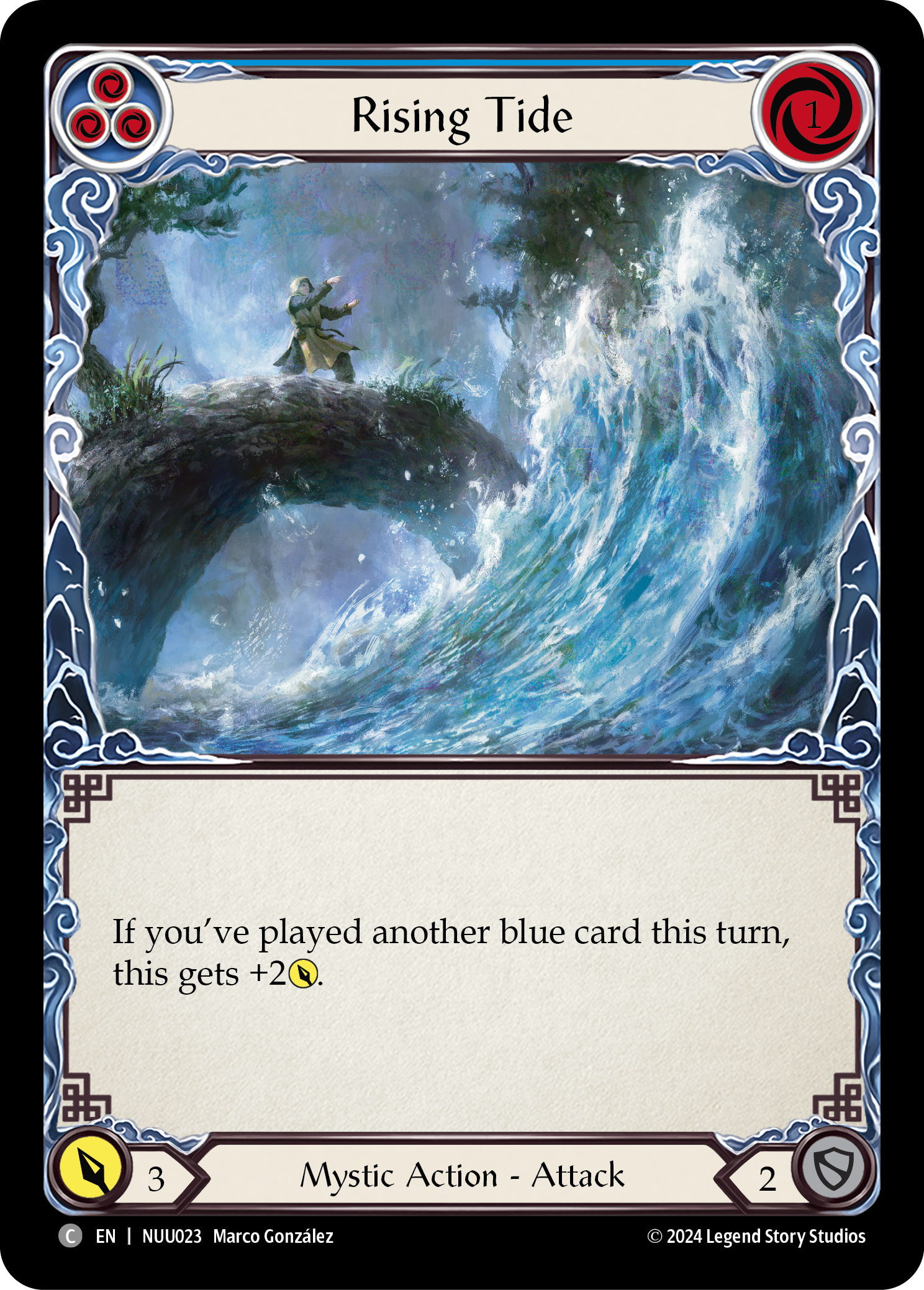 Rising Tide (Blue) - Flesh and Blood TCG - MoxLand