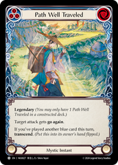 Path Well Traveled (Blue) // Inner Chi (Blue) - Flesh and Blood TCG - MoxLand