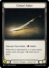 Cintari Saber - Flesh and Blood TCG - MoxLand
