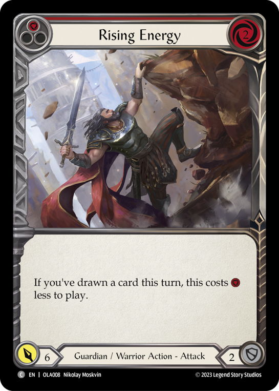 Rising Energy (Red) - Flesh and Blood TCG - MoxLand