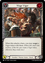Wage Vigor (Red) - Flesh and Blood TCG - MoxLand