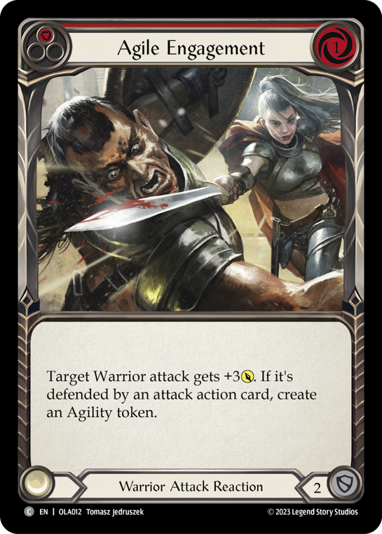 Agile Engagement (Red) - Flesh and Blood TCG - MoxLand