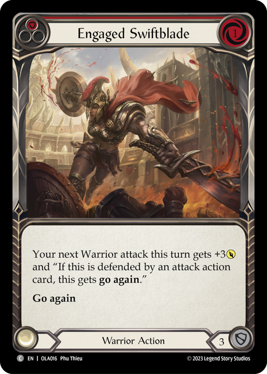 Engaged Swiftblade (Red) - Flesh and Blood TCG - MoxLand