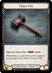 Titan's Fist - Flesh and Blood TCG - MoxLand
