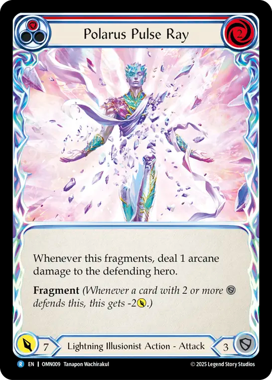 Polarus Pulse Ray (Red) - Flesh and Blood TCG - MoxLand