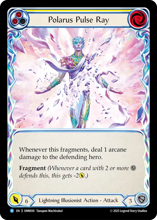 Polarus Pulse Ray (Yellow) - Flesh and Blood TCG - MoxLand