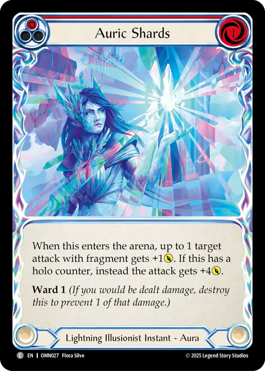 Auric Shards (Red) - Flesh and Blood TCG - MoxLand