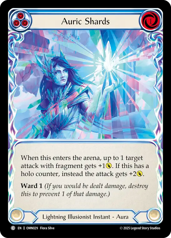 Auric Shards (Blue) - Flesh and Blood TCG - MoxLand