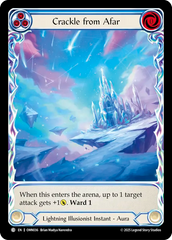 Crackle from Afar (Blue) - Flesh and Blood TCG - MoxLand