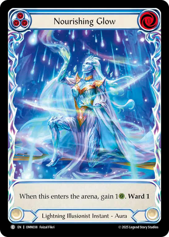 Nourishing Glow (Blue) - Flesh and Blood TCG - MoxLand