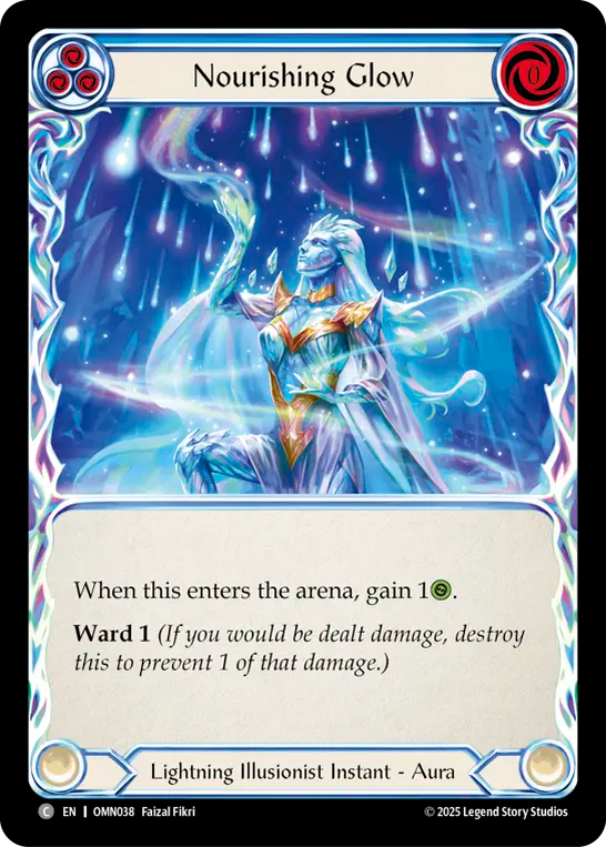 Nourishing Glow (Blue) - Flesh and Blood TCG - MoxLand