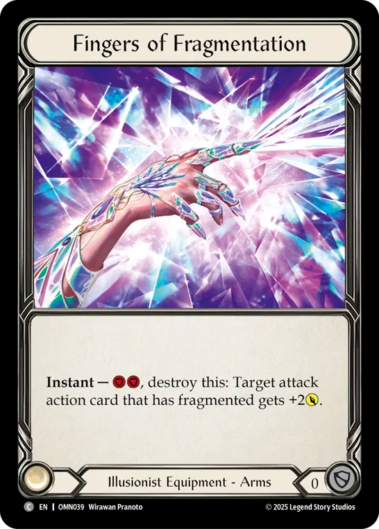 Fingers of Fragmentation - Flesh and Blood TCG - MoxLand