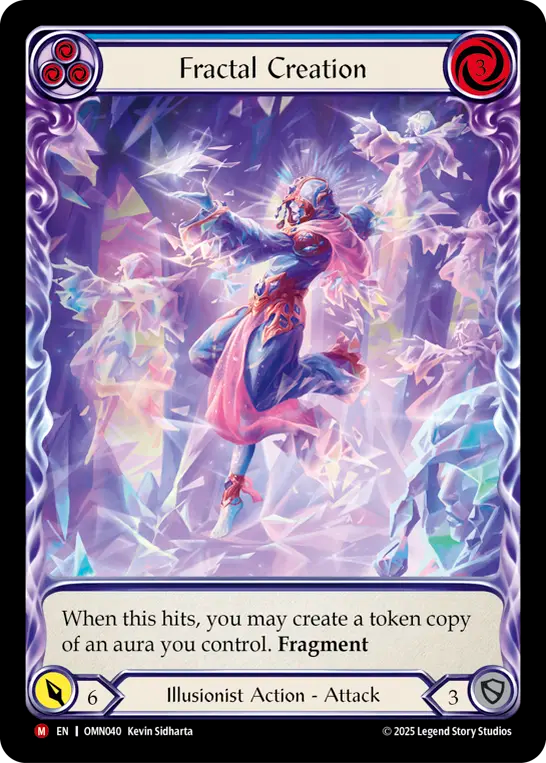 Fractal Creation (Blue) - Flesh and Blood TCG - MoxLand