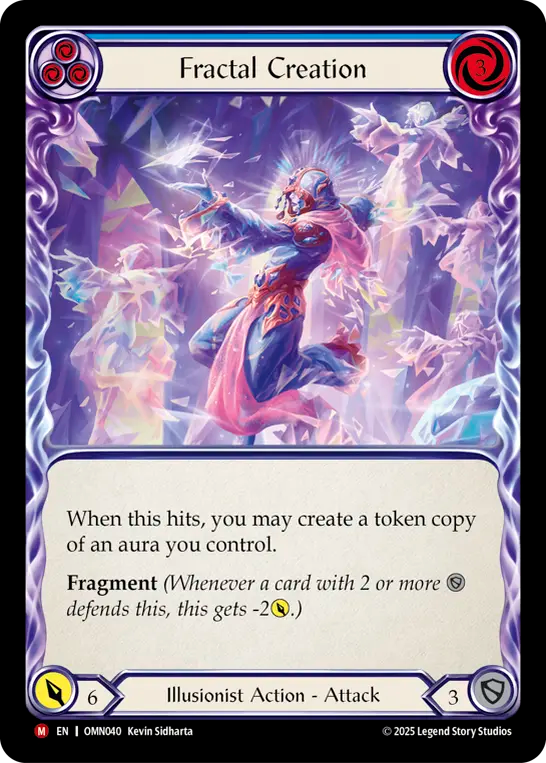 Fractal Creation (Blue) - Flesh and Blood TCG - MoxLand
