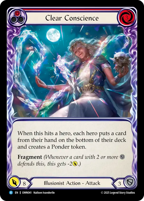 Clear Conscience (Red) - Flesh and Blood TCG - MoxLand
