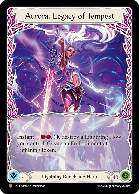 Aurora, Legacy of Tempest - Flesh and Blood TCG - MoxLand