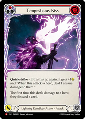Tempestuous Kiss (Red) - Flesh and Blood TCG - MoxLand