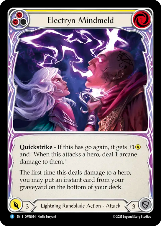 Electryn Mindmeld (Yellow) - Flesh and Blood TCG - MoxLand
