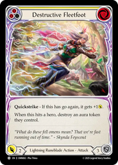 Destructive Fleetfoot (Yellow) - Flesh and Blood TCG - MoxLand
