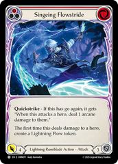 Singeing Flowstride (Red) - Flesh and Blood TCG - MoxLand