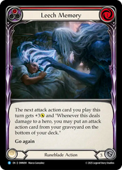 Leech Memory (Red) - Flesh and Blood TCG - MoxLand