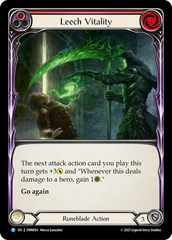 Leech Vitality (Red) - Flesh and Blood TCG - MoxLand