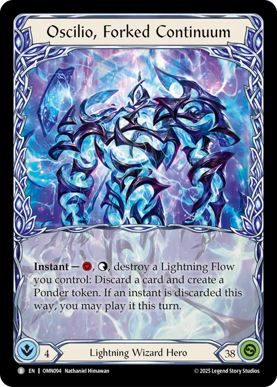 Oscilio, Forked Continuum - Flesh and Blood TCG - MoxLand