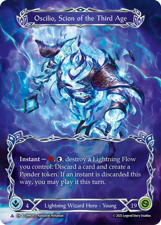 Oscilio, Scion of the Third Age - Flesh and Blood TCG - MoxLand