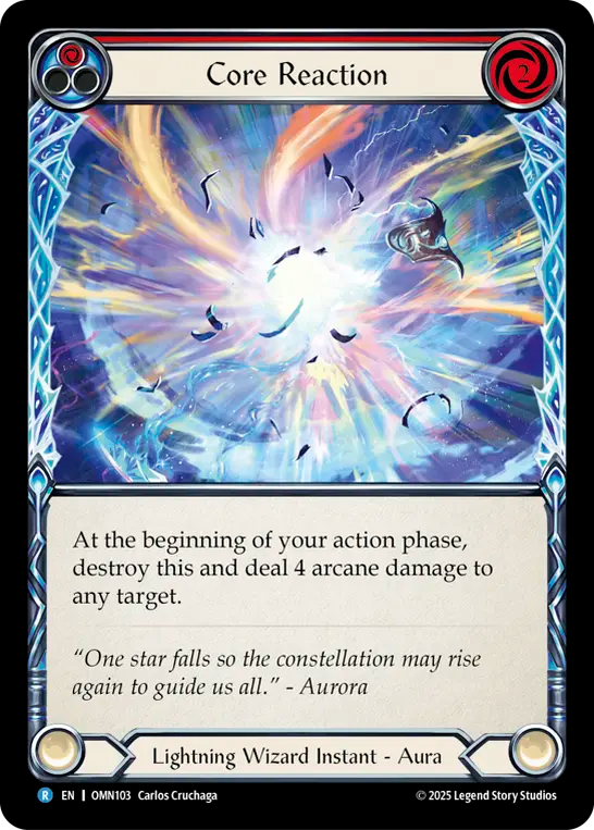 Core Reaction (Red) - Flesh and Blood TCG - MoxLand