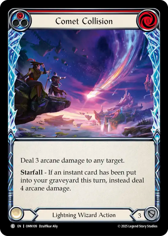 Comet Collision (Red) - Flesh and Blood TCG - MoxLand