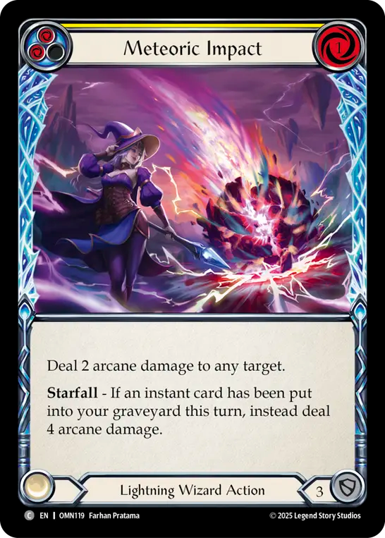 Meteoric Impact (Yellow) - Flesh and Blood TCG - MoxLand