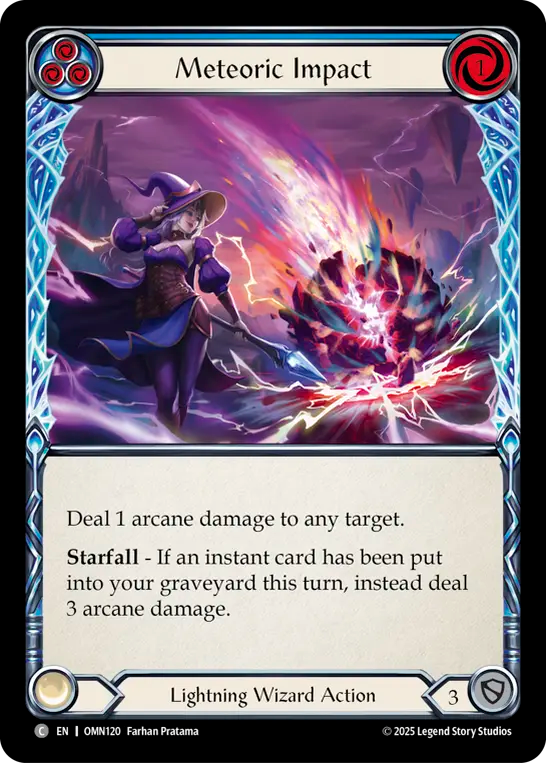Meteoric Impact (Blue) - Flesh and Blood TCG - MoxLand