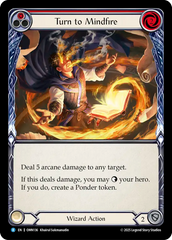 Turn to Mindfire (Red) - Flesh and Blood TCG - MoxLand