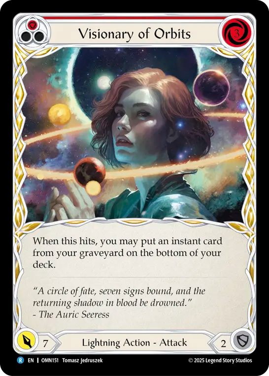 Visionary of Orbits (Red) - Flesh and Blood TCG - MoxLand