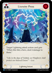 Livewire Press (Red) - Flesh and Blood TCG - MoxLand