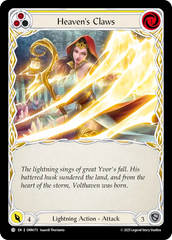 Heaven's Claws (Yellow) - Flesh and Blood TCG - MoxLand