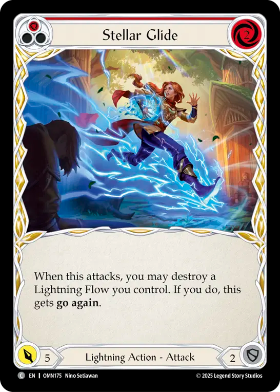 Stellar Glide (Red) - Flesh and Blood TCG - MoxLand