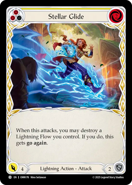 Stellar Glide (Yellow) - Flesh and Blood TCG - MoxLand