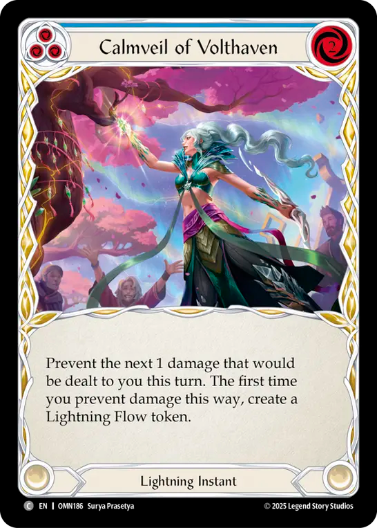 Calmveil of Volthaven (Blue) - Flesh and Blood TCG - MoxLand