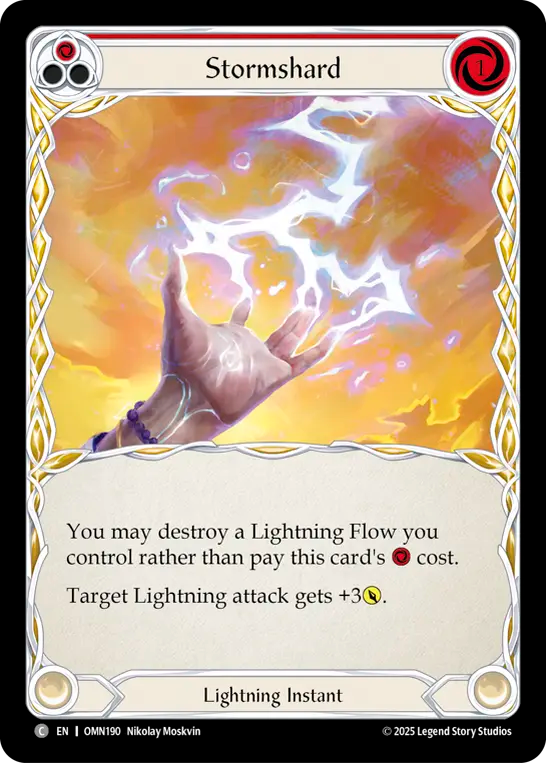 Stormshard (Red) - Flesh and Blood TCG - MoxLand