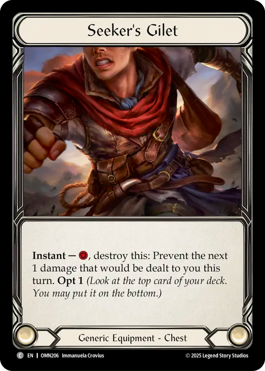 Seeker's Gilet - Flesh and Blood TCG - MoxLand