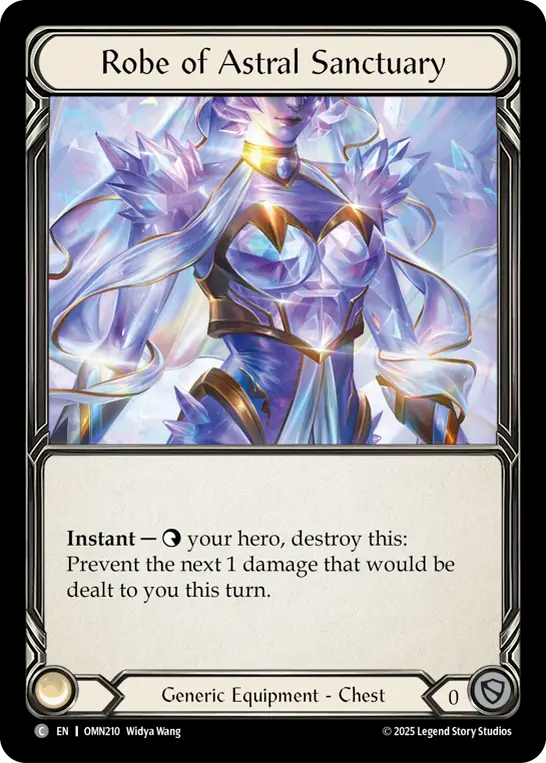 Robe of Astral Sanctuary - Flesh and Blood TCG - MoxLand