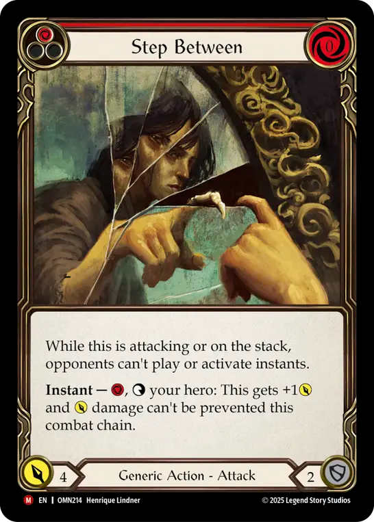 Step Between (Red) - Flesh and Blood TCG - MoxLand