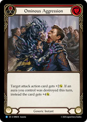 Ominous Aggression (Red) - Flesh and Blood TCG - MoxLand